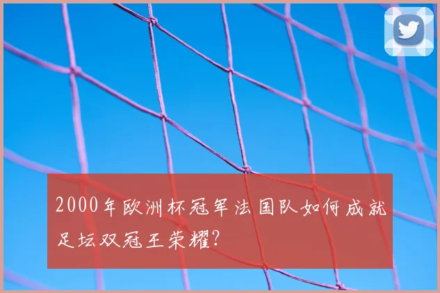 2000年欧洲杯冠军法国队如何成就足坛双冠王荣耀？